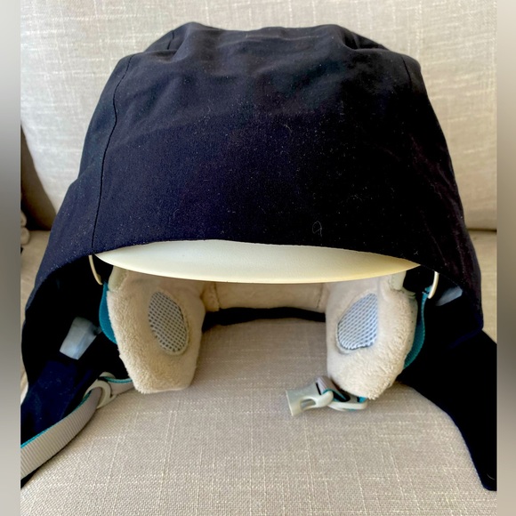 Hood Only: 10” zipper, on or off jacket- waterproof seam taped, fits over helmet - Picture 1 of 14